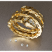 Золота жіноча каблучка інтепритація Serpenti Viper Ring